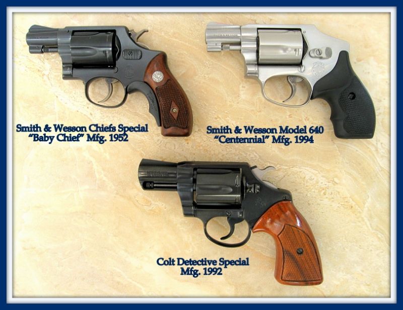 Colt Detective Special vs S&W Chiefs Special